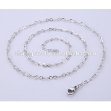 Collar de la joyería del diseño simple cadena del acero inoxidable para la señora BSL004-1
